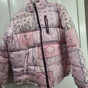Bandana puffer jacket